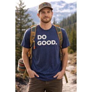 COTOPAXI Blue DO GOOD T Shirt Tee Top  Mens Size Medium